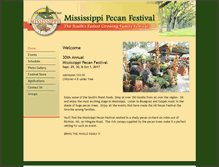 Tablet Screenshot of mspecanfestival.com